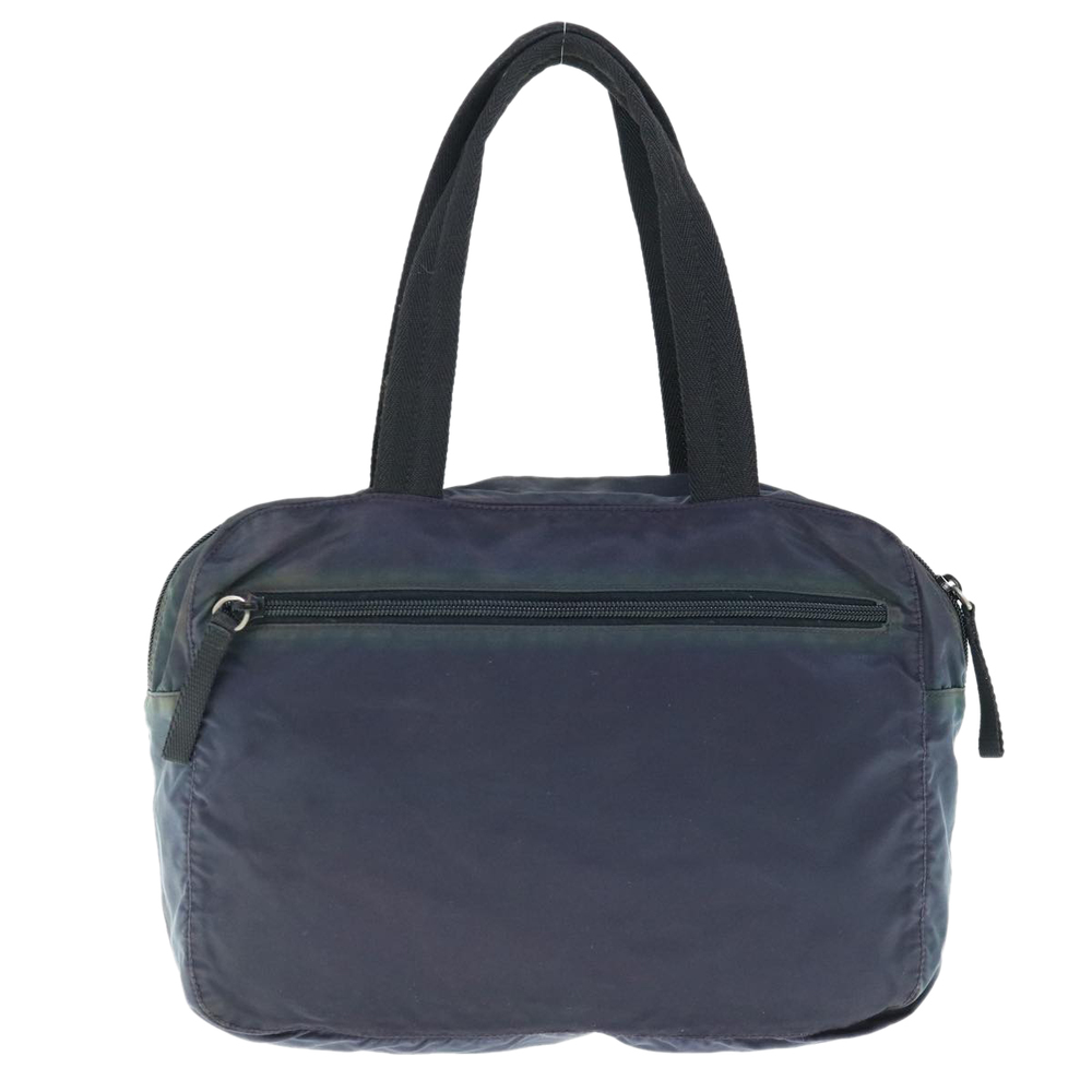PRADA Hand Bag Nylon Navy Auth 64462 - Picture 2 of 16